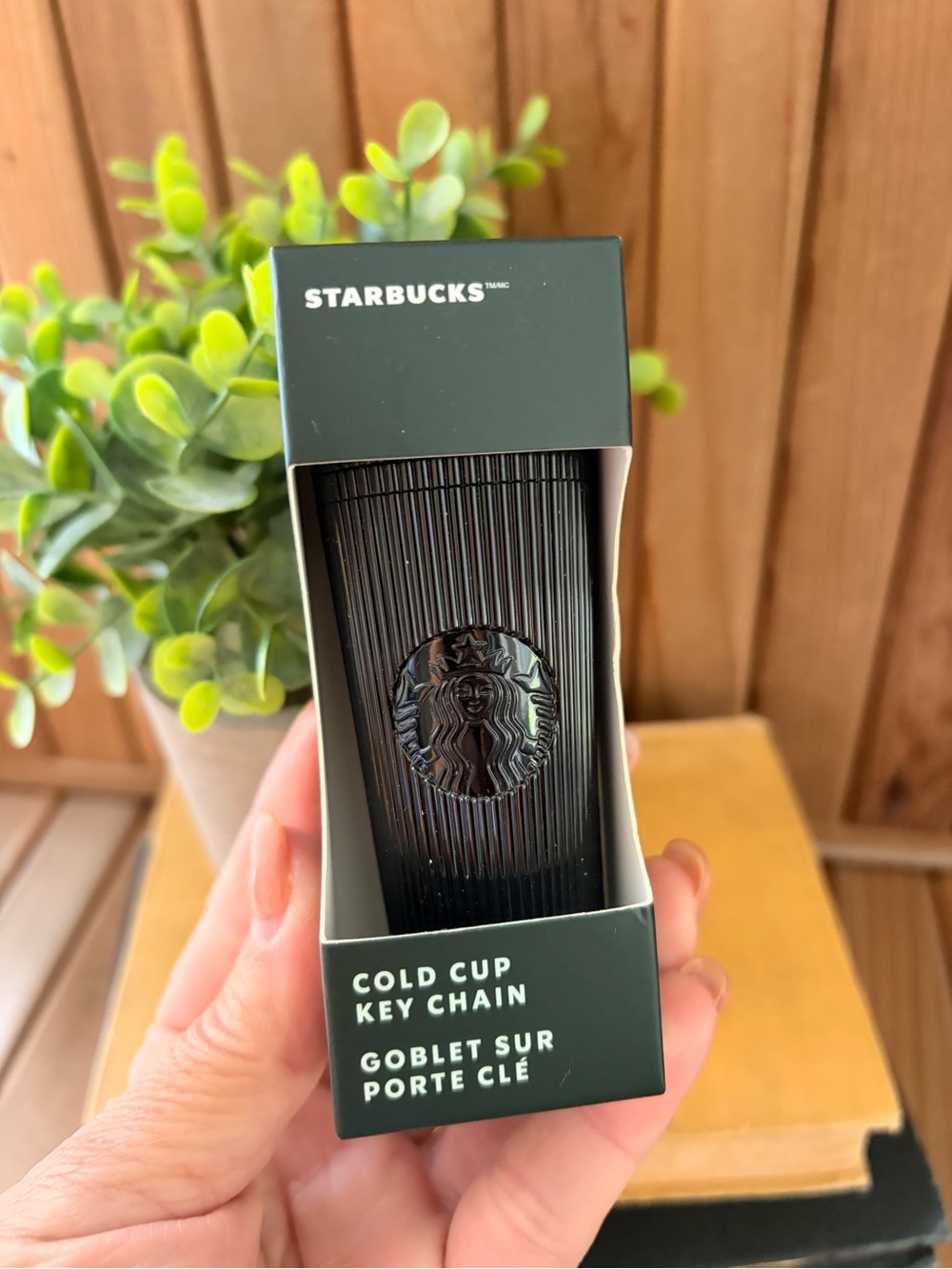 Starbucks Black Cold Cup Keychain • Mini Tumbler Charm NIB - Picture 2 of 6